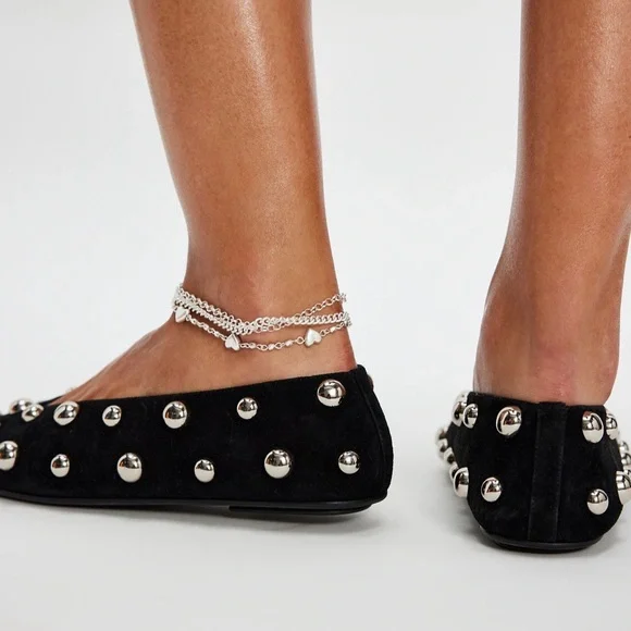 Jeffrey Campbell Everyday Embellished Flats NWT - Picture 4 of 5